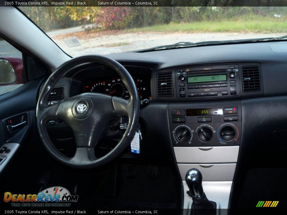 2005 Toyota Corolla XRS Impulse Red / Black Photo #25