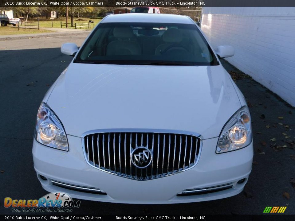 2010 Buick Lucerne CX White Opal / Cocoa/Cashmere Photo #6