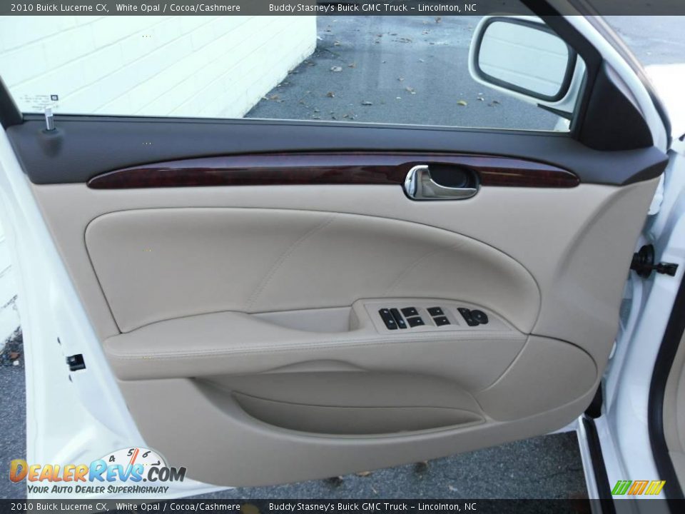 2010 Buick Lucerne CX White Opal / Cocoa/Cashmere Photo #10