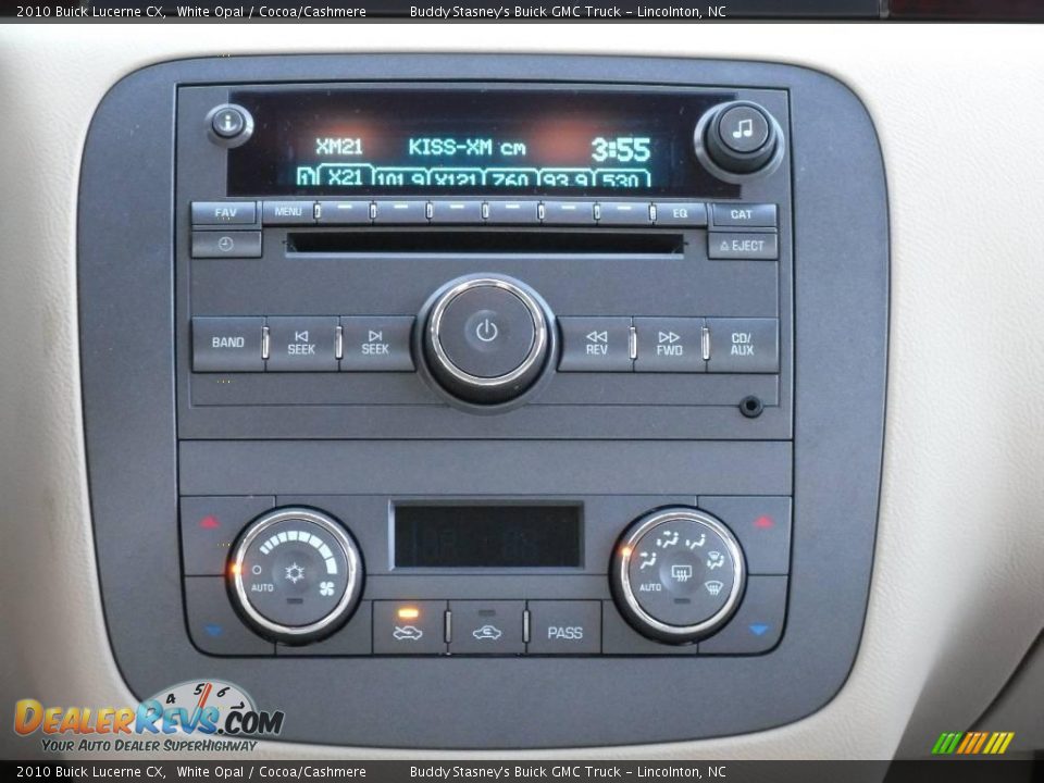 2010 Buick Lucerne CX White Opal / Cocoa/Cashmere Photo #12