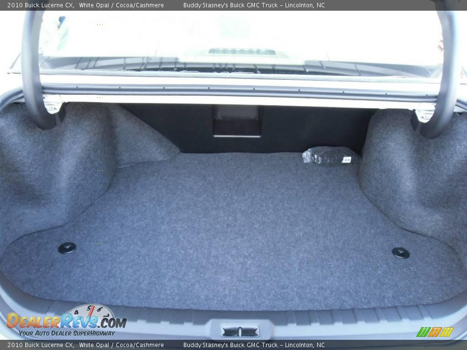 2010 Buick Lucerne CX White Opal / Cocoa/Cashmere Photo #14