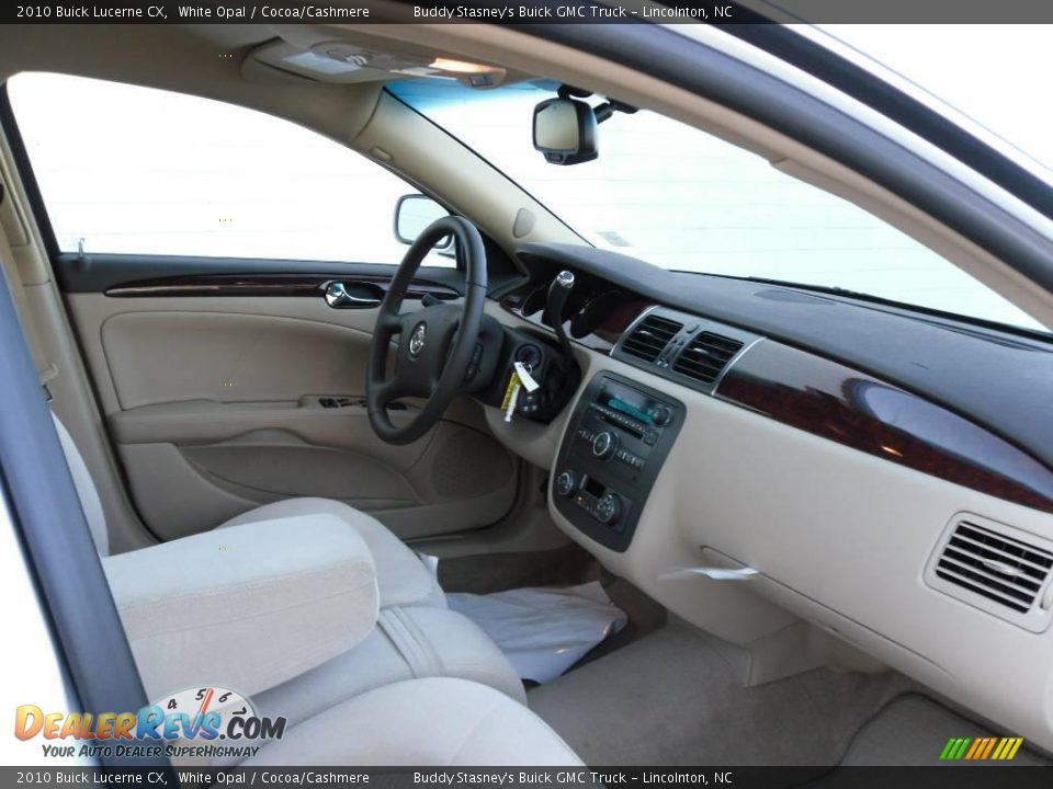 2010 Buick Lucerne CX White Opal / Cocoa/Cashmere Photo #19