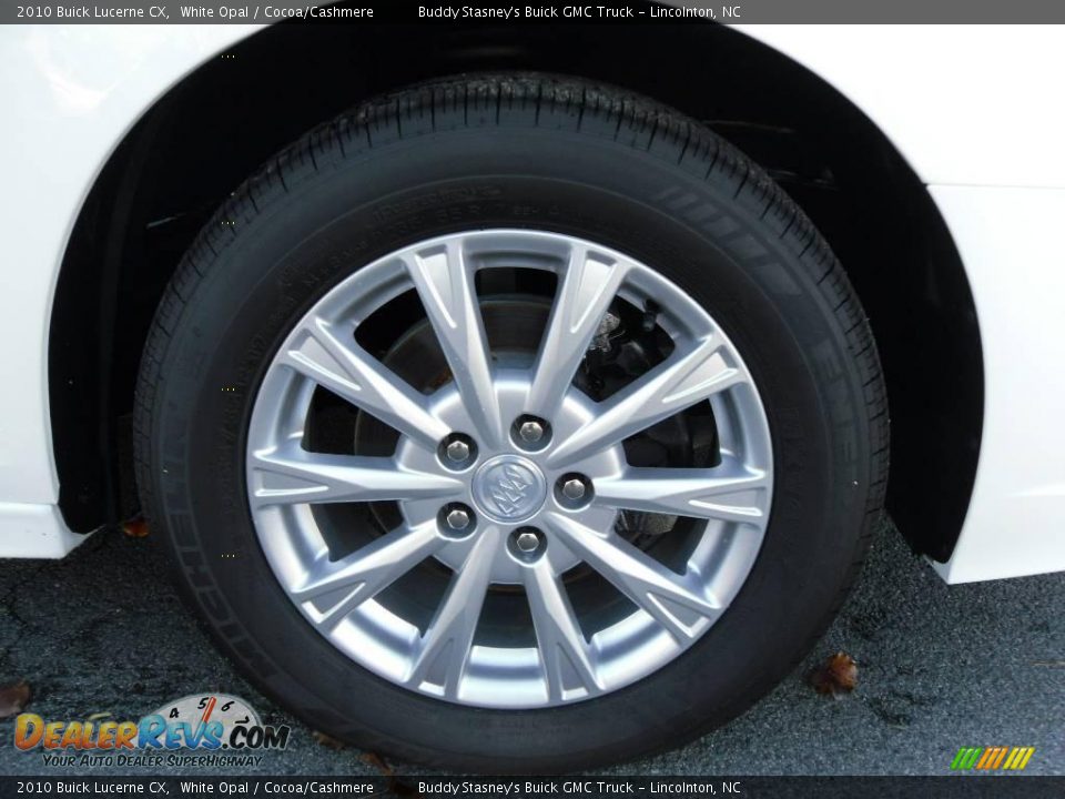 2010 Buick Lucerne CX White Opal / Cocoa/Cashmere Photo #21