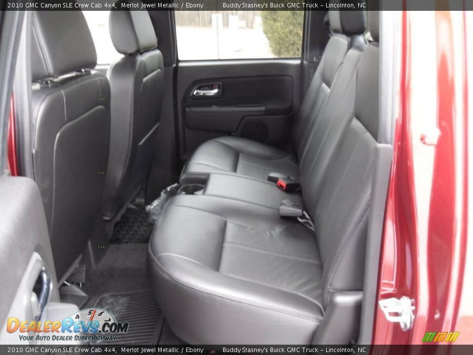 2010 GMC Canyon SLE Crew Cab 4x4 Merlot Jewel Metallic / Ebony Photo #12