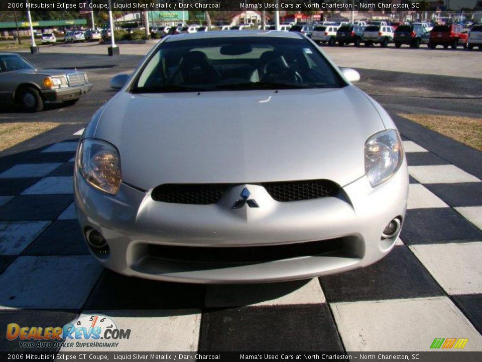 2006 Mitsubishi Eclipse GT Coupe Liquid Silver Metallic / Dark Charcoal Photo #4