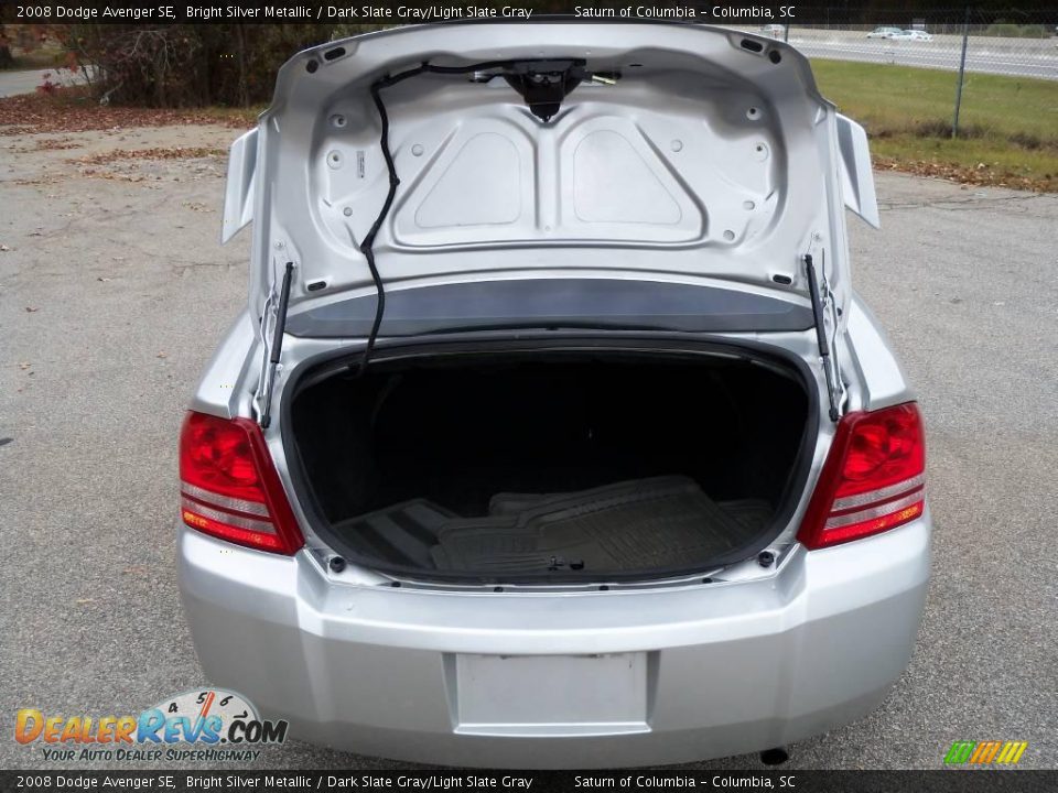2008 Dodge Avenger SE Bright Silver Metallic / Dark Slate Gray/Light Slate Gray Photo #17