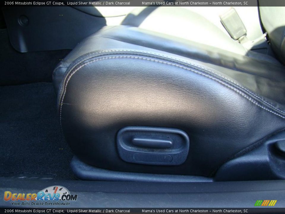2006 Mitsubishi Eclipse GT Coupe Liquid Silver Metallic / Dark Charcoal Photo #12