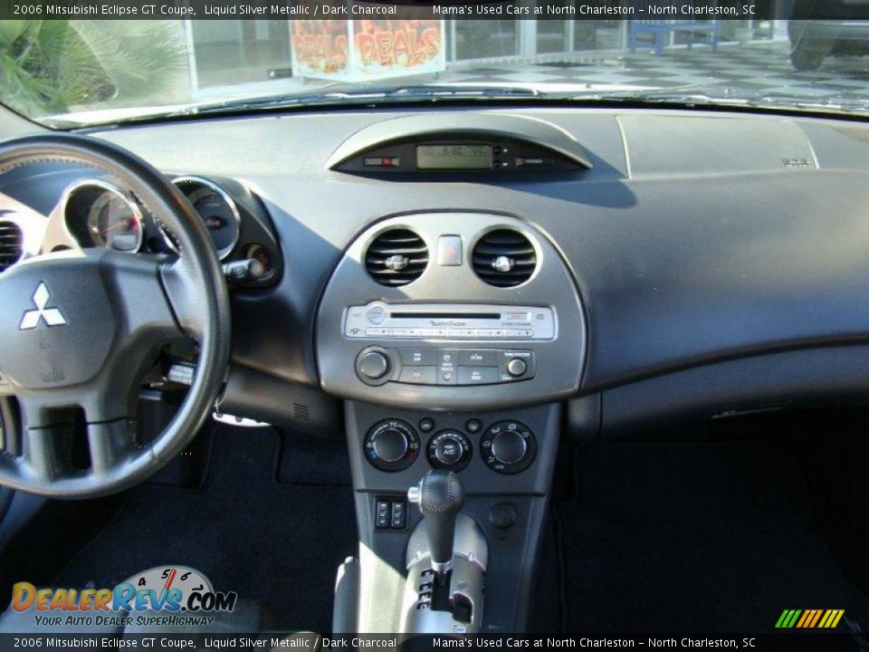 2006 Mitsubishi Eclipse GT Coupe Liquid Silver Metallic / Dark Charcoal Photo #14