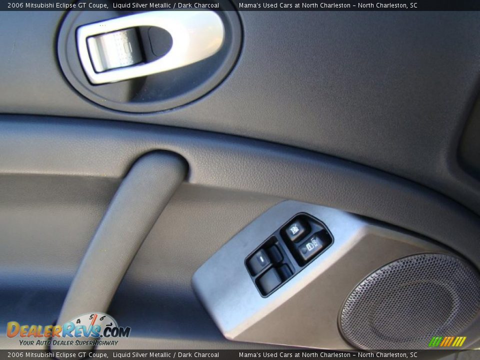 2006 Mitsubishi Eclipse GT Coupe Liquid Silver Metallic / Dark Charcoal Photo #16