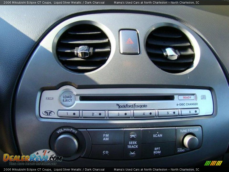 2006 Mitsubishi Eclipse GT Coupe Liquid Silver Metallic / Dark Charcoal Photo #17