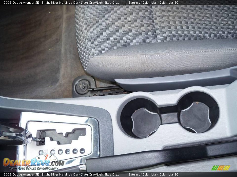 2008 Dodge Avenger SE Bright Silver Metallic / Dark Slate Gray/Light Slate Gray Photo #32