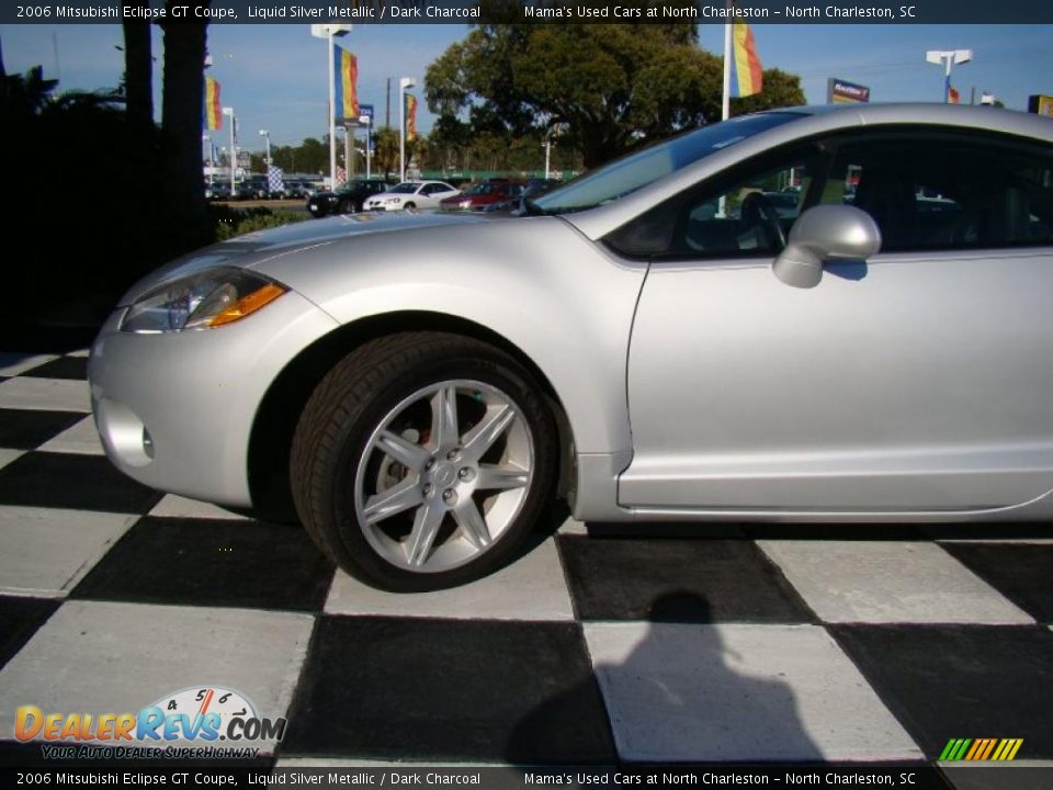 2006 Mitsubishi Eclipse GT Coupe Liquid Silver Metallic / Dark Charcoal Photo #29