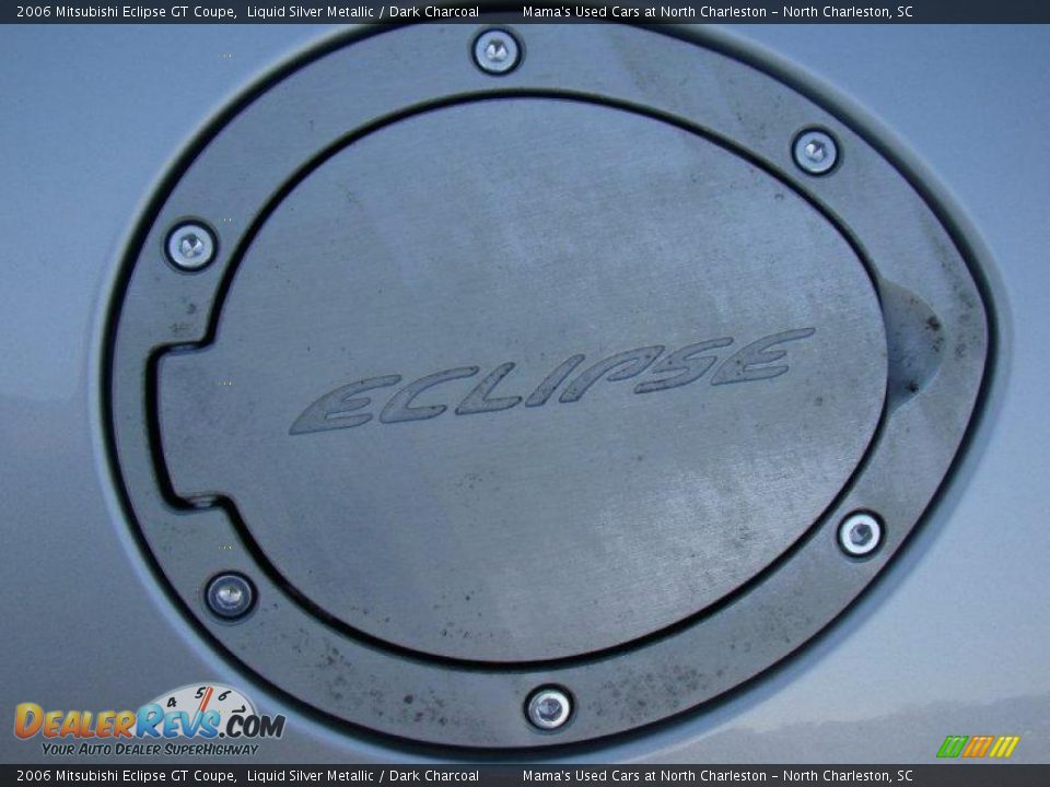 2006 Mitsubishi Eclipse GT Coupe Liquid Silver Metallic / Dark Charcoal Photo #36