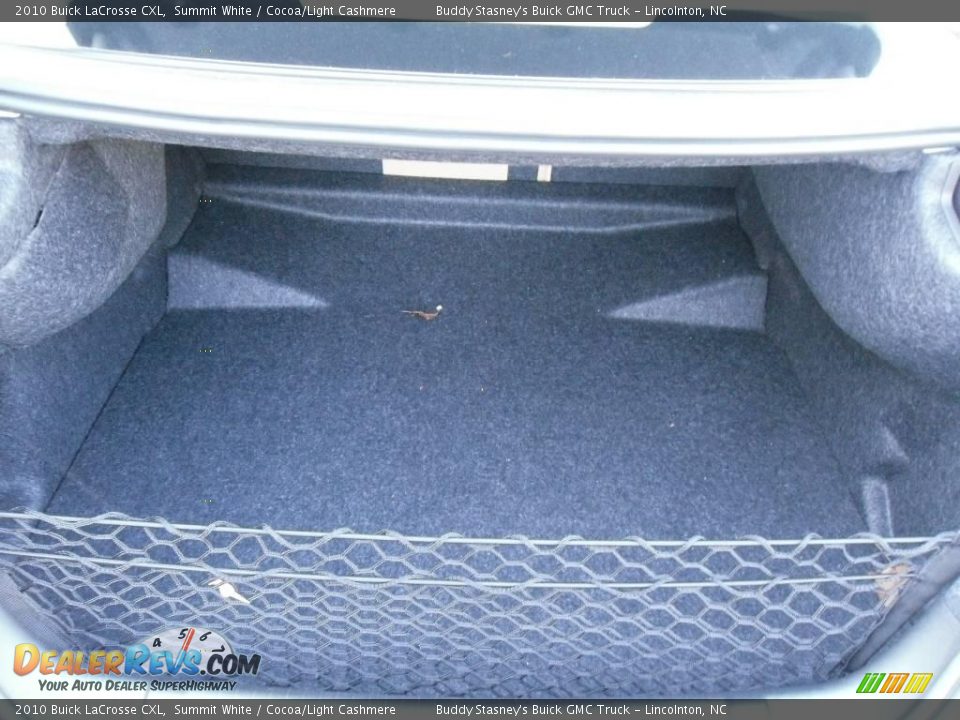 2010 Buick LaCrosse CXL Summit White / Cocoa/Light Cashmere Photo #11