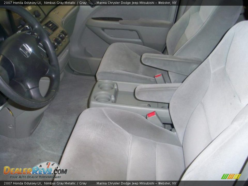 2007 Honda Odyssey LX Nimbus Gray Metallic / Gray Photo #2