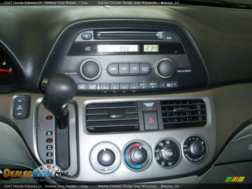 2007 Honda Odyssey LX Nimbus Gray Metallic / Gray Photo #4