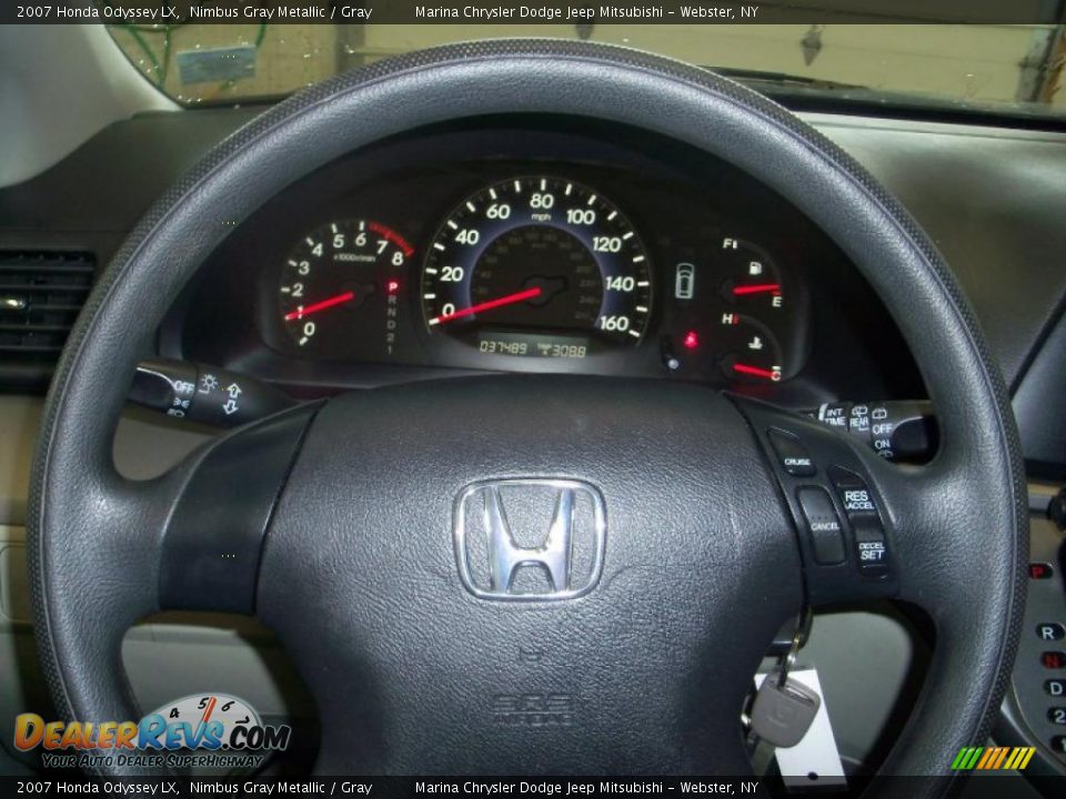 2007 Honda Odyssey LX Nimbus Gray Metallic / Gray Photo #5