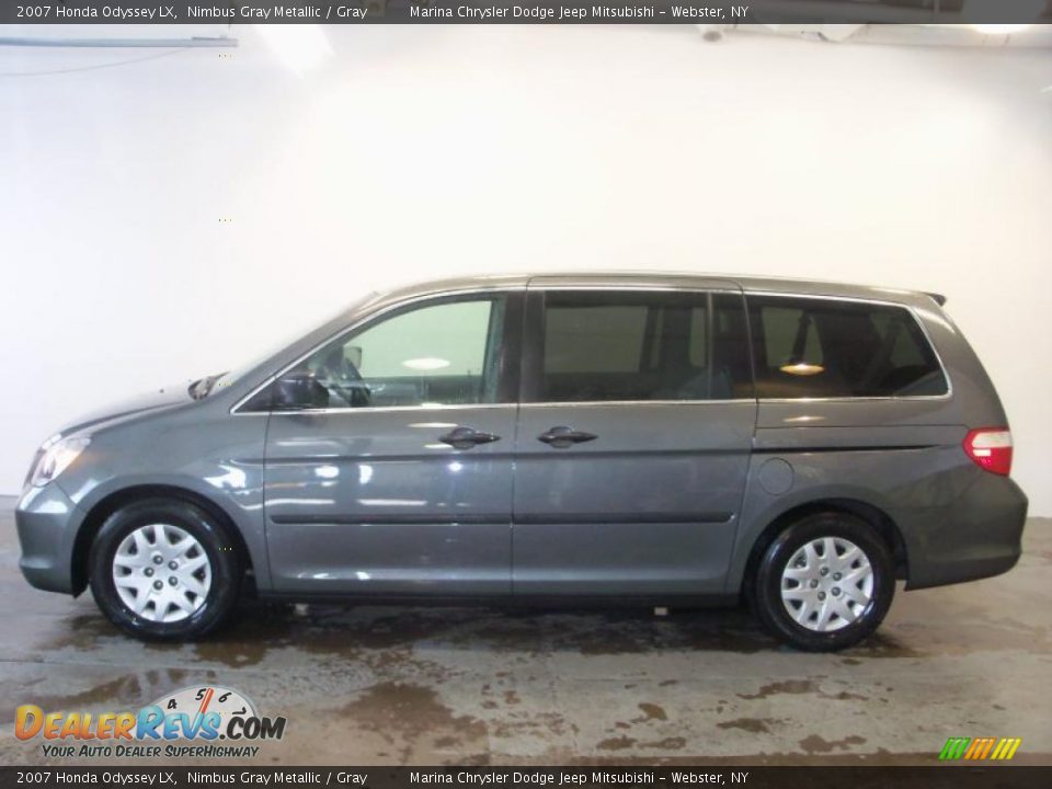 2007 Honda Odyssey LX Nimbus Gray Metallic / Gray Photo #6