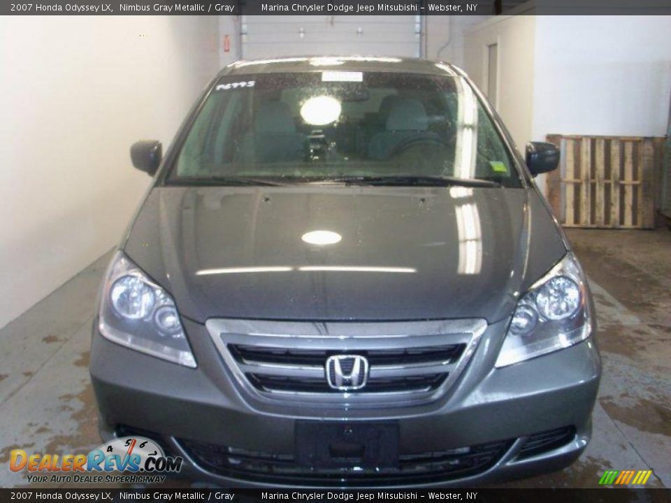2007 Honda Odyssey LX Nimbus Gray Metallic / Gray Photo #11