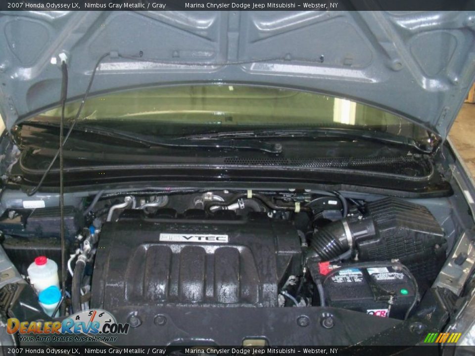 2007 Honda Odyssey LX Nimbus Gray Metallic / Gray Photo #13
