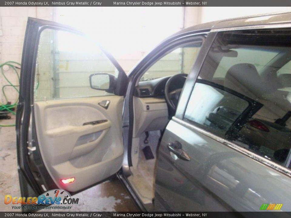 2007 Honda Odyssey LX Nimbus Gray Metallic / Gray Photo #14