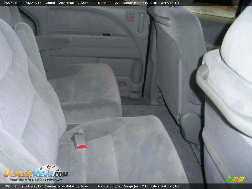 2007 Honda Odyssey LX Nimbus Gray Metallic / Gray Photo #18