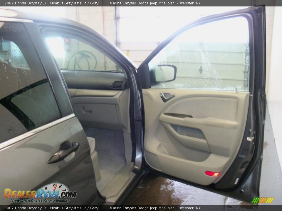2007 Honda Odyssey LX Nimbus Gray Metallic / Gray Photo #20