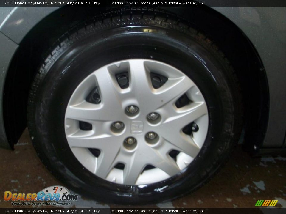 2007 Honda Odyssey LX Nimbus Gray Metallic / Gray Photo #22