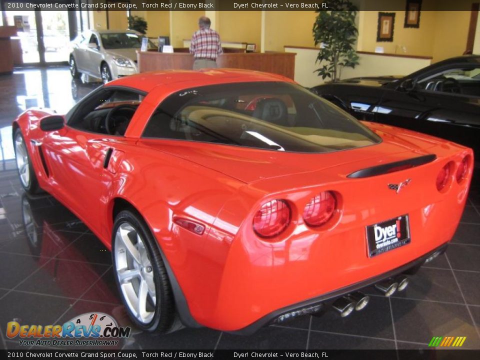 2010 Chevrolet Corvette Grand Sport Coupe Torch Red / Ebony Black Photo #3
