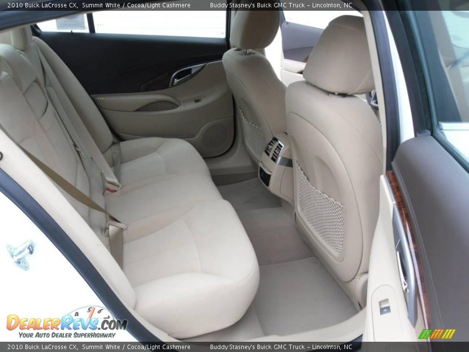 2010 Buick LaCrosse CX Summit White / Cocoa/Light Cashmere Photo #15