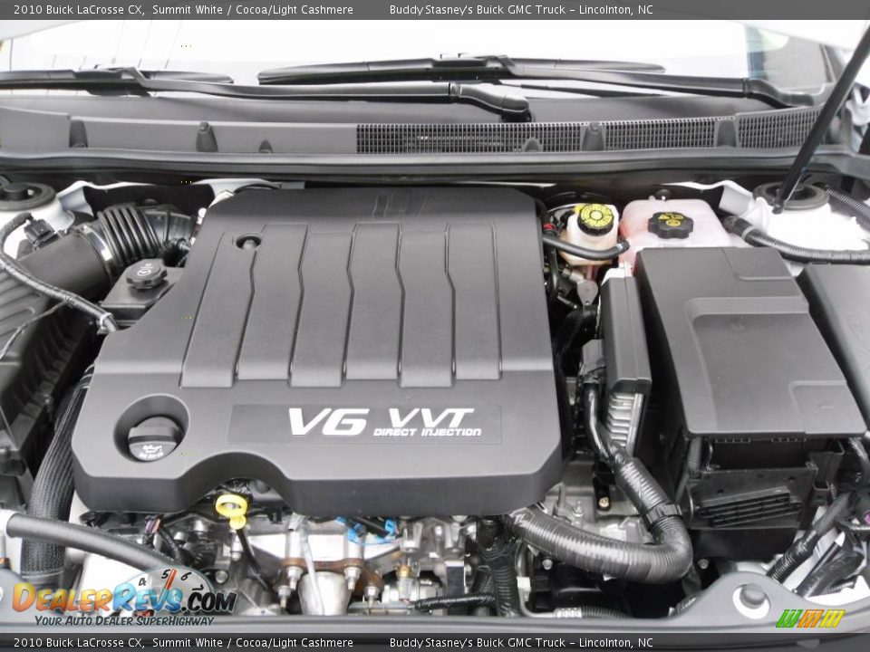 2010 Buick LaCrosse CX Summit White / Cocoa/Light Cashmere Photo #22