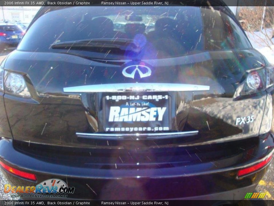 2006 Infiniti FX 35 AWD Black Obsidian / Graphite Photo #19
