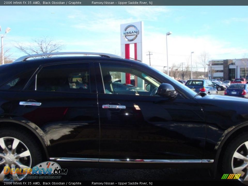 2006 Infiniti FX 35 AWD Black Obsidian / Graphite Photo #21