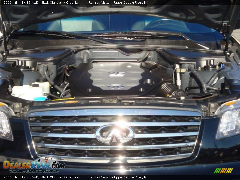 2006 Infiniti FX 35 AWD Black Obsidian / Graphite Photo #27