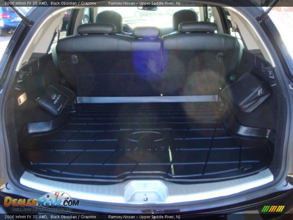 2006 Infiniti FX 35 AWD Black Obsidian / Graphite Photo #30