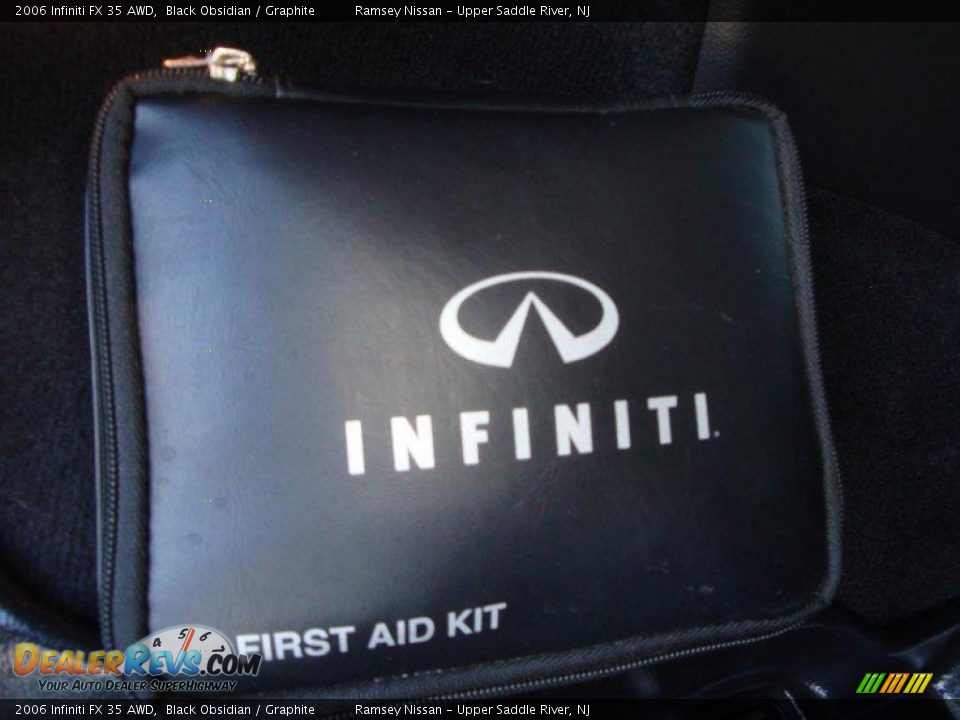 2006 Infiniti FX 35 AWD Black Obsidian / Graphite Photo #31