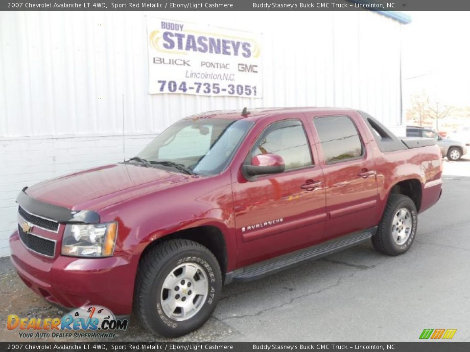 2007 Chevrolet Avalanche LT 4WD Sport Red Metallic / Ebony/Light Cashmere Photo #1