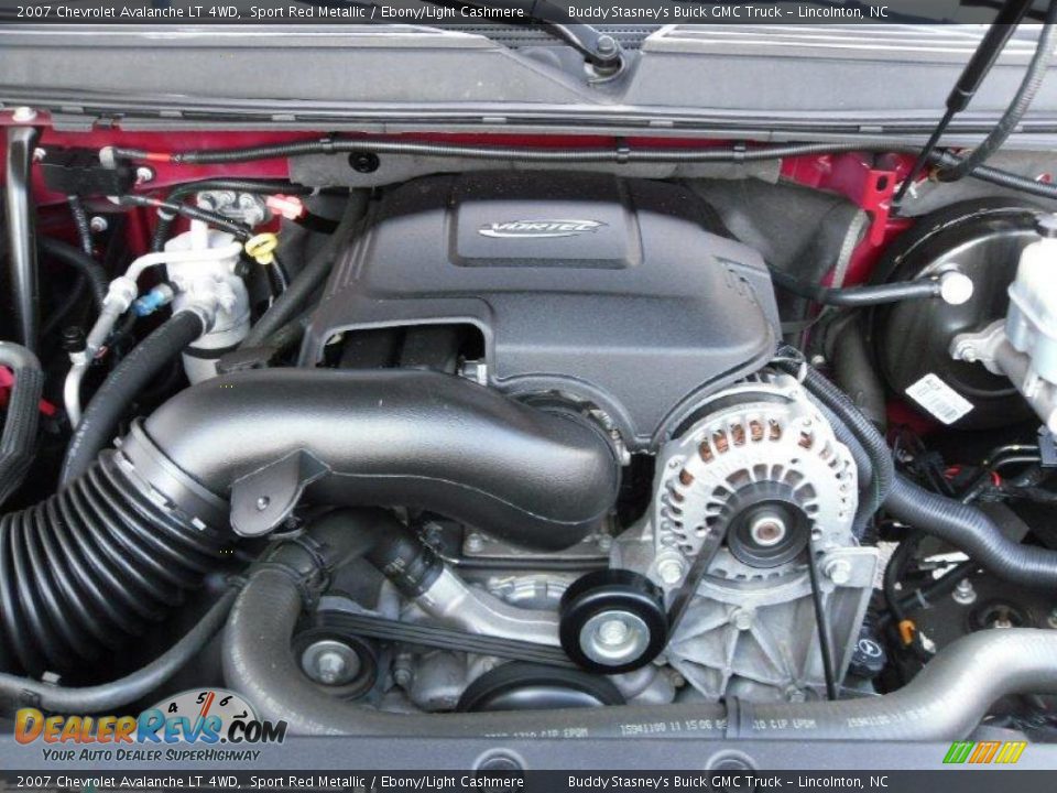 2007 Chevrolet Avalanche LT 4WD Sport Red Metallic / Ebony/Light Cashmere Photo #21