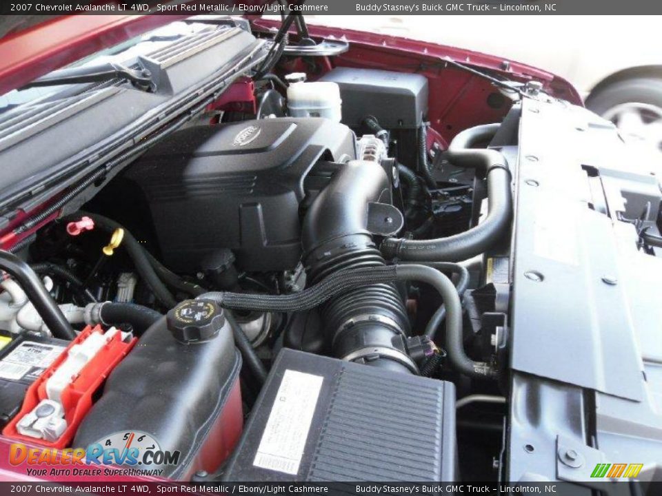 2007 Chevrolet Avalanche LT 4WD Sport Red Metallic / Ebony/Light Cashmere Photo #22