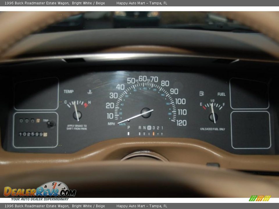 1996 Buick Roadmaster Estate Wagon Bright White / Beige Photo #13