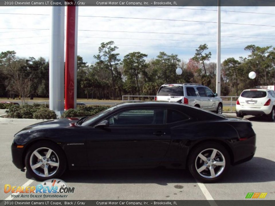 2010 Chevrolet Camaro LT Coupe Black / Gray Photo #2