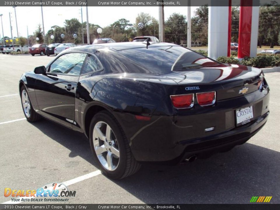 2010 Chevrolet Camaro LT Coupe Black / Gray Photo #3