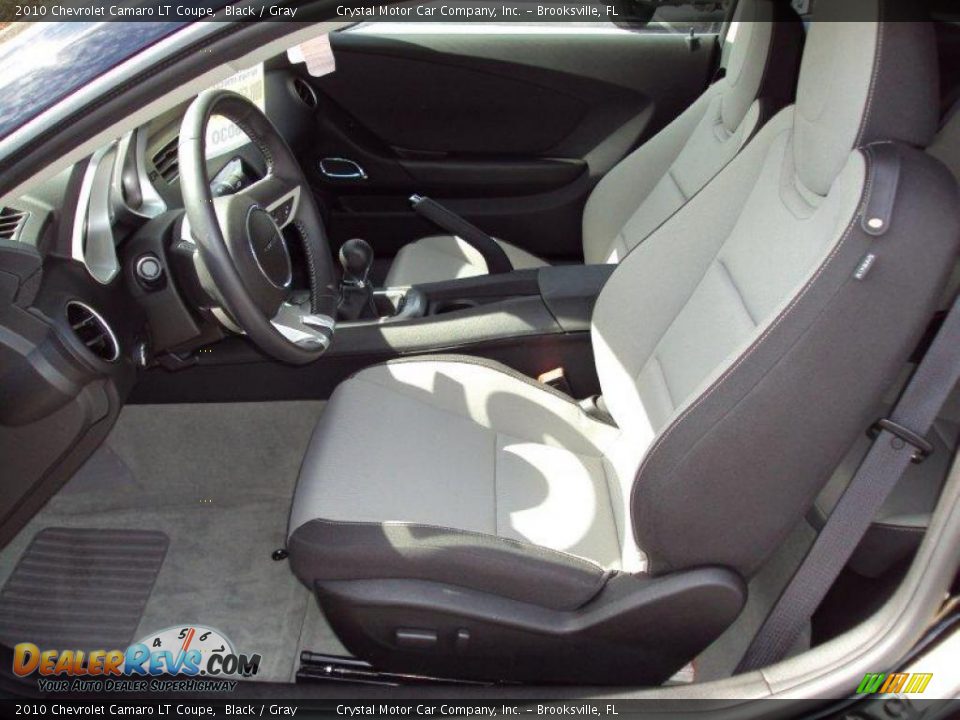 2010 Chevrolet Camaro LT Coupe Black / Gray Photo #4