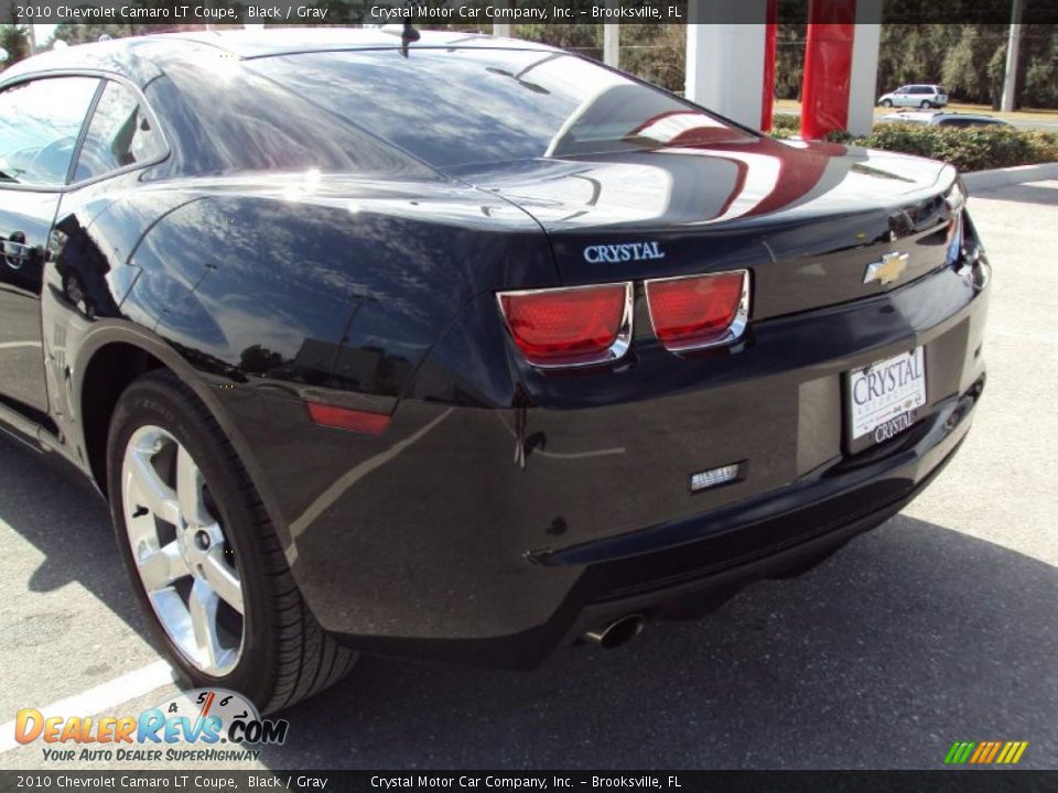 2010 Chevrolet Camaro LT Coupe Black / Gray Photo #7
