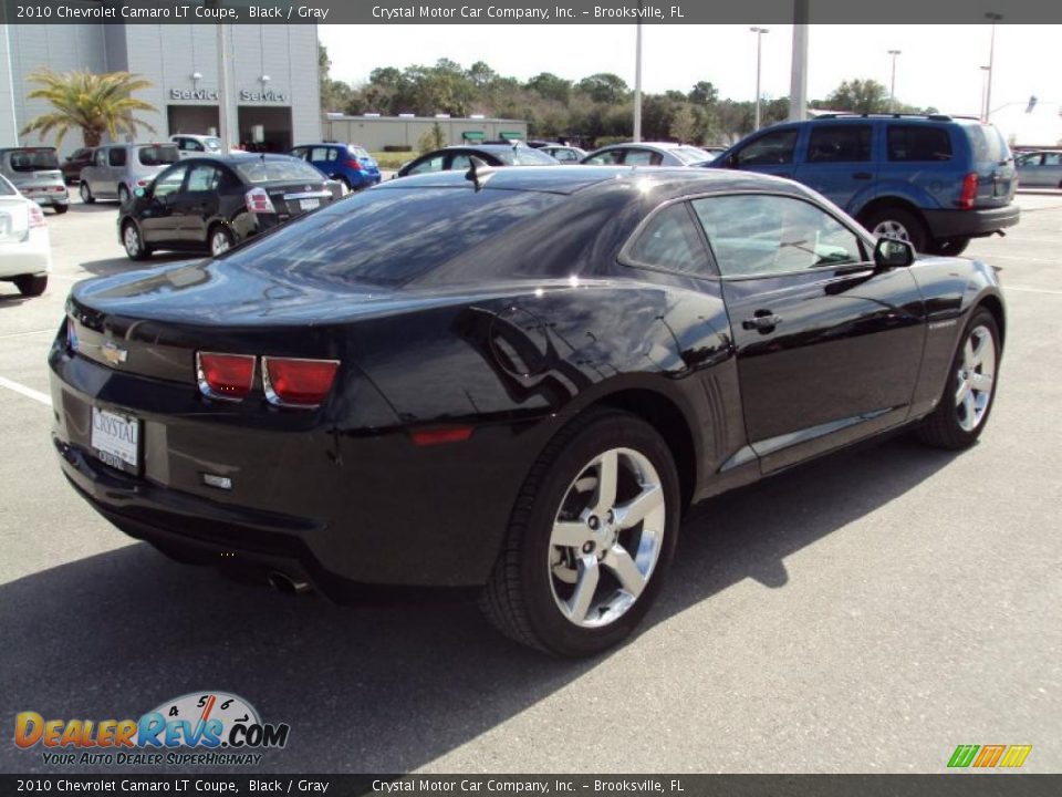 2010 Chevrolet Camaro LT Coupe Black / Gray Photo #8