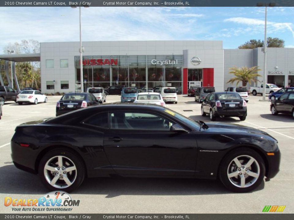 2010 Chevrolet Camaro LT Coupe Black / Gray Photo #9