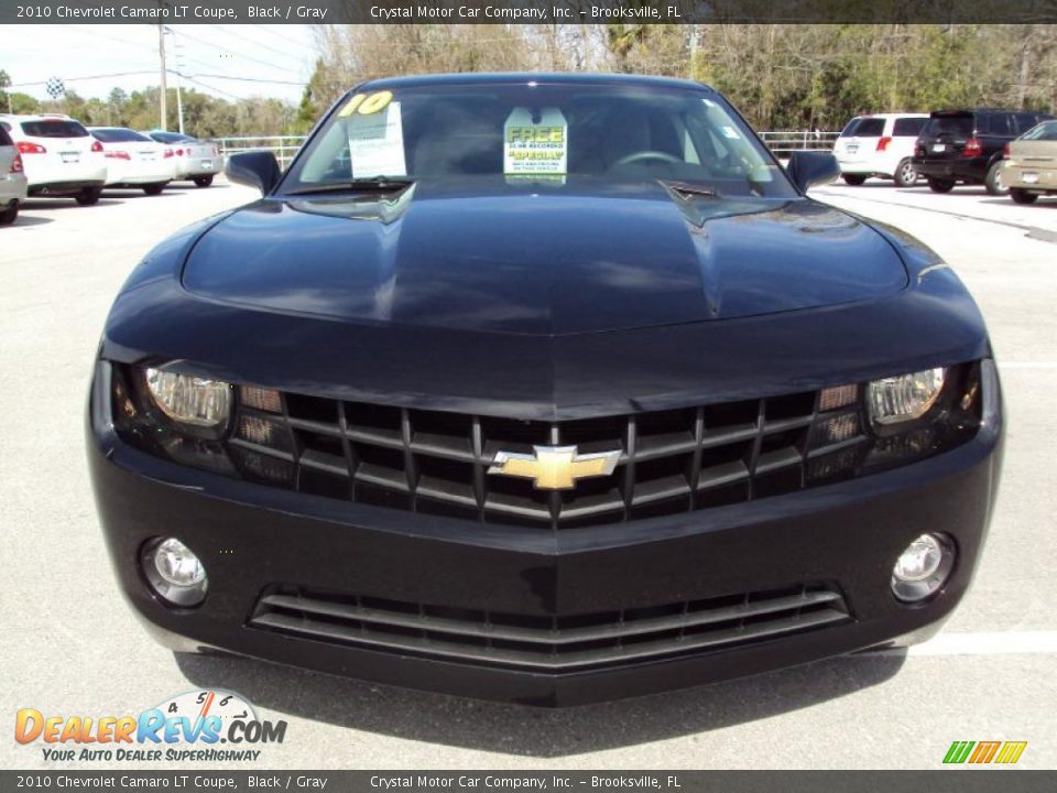 2010 Chevrolet Camaro LT Coupe Black / Gray Photo #12