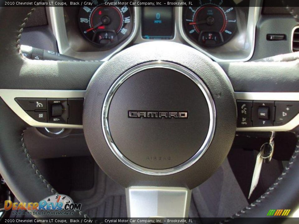 2010 Chevrolet Camaro LT Coupe Black / Gray Photo #21