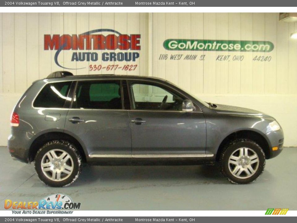 2004 Volkswagen Touareg V8 Offroad Grey Metallic / Anthracite Photo #1