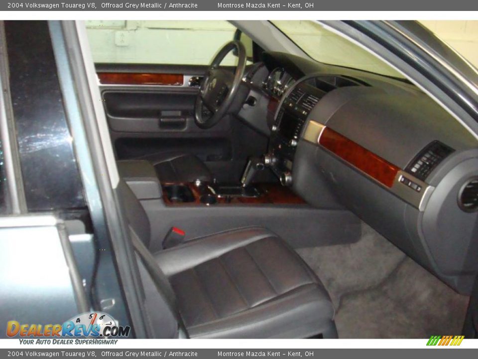 2004 Volkswagen Touareg V8 Offroad Grey Metallic / Anthracite Photo #5